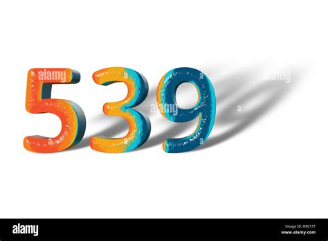 3D Lotto Number: 539 .
